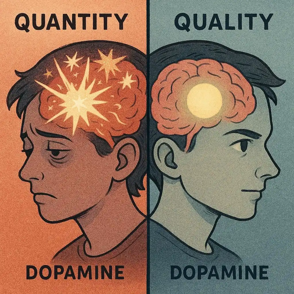کمیت در مقابل کیفیت دوپامین (چرا تماشای پورن شما را از پای در میاورد؟) - بخش اول (تحقیق محور)